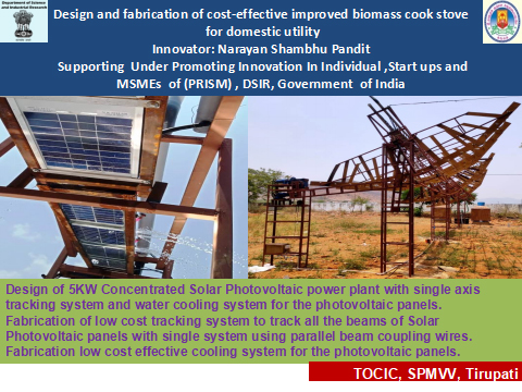 Design&Fabrication of cost-effective Biomass cook stove